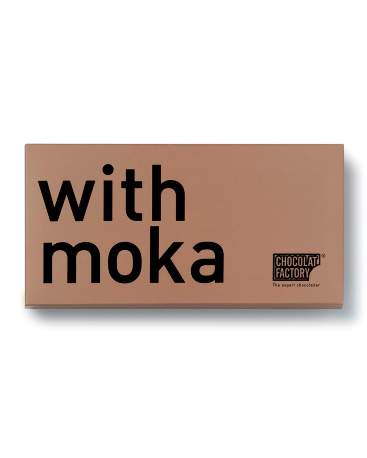 tableta de chocolate negro con moka
