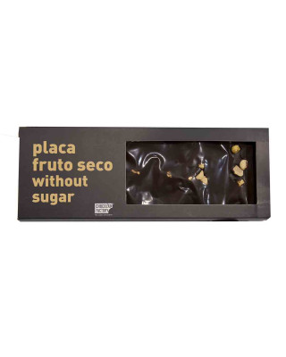 Placa fruto seco sin azúcar