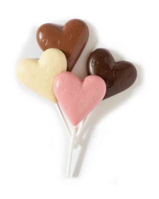 Pack piruletas corazón