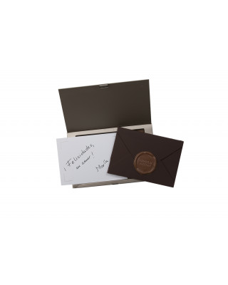 The envelope: chocolate letter