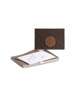 The envelope: chocolate letter